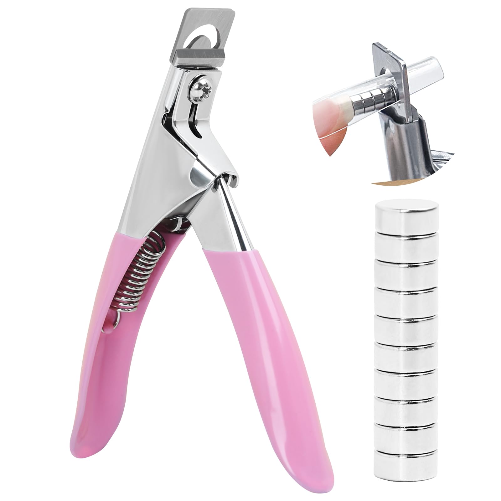 C12rtive Acrylic Nail Clipper with Magnets,Nail Clippers Acrylic